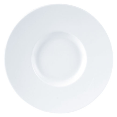 DISCONTINUED Porcelite Wide Rim Gourmet Plate 31cm/12.25Inch
