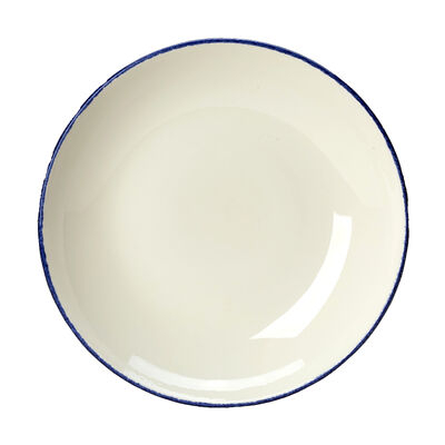 Blue Dapple Coupe Bowl 13cm 16cl (5 1/8" 5 3/5oz)