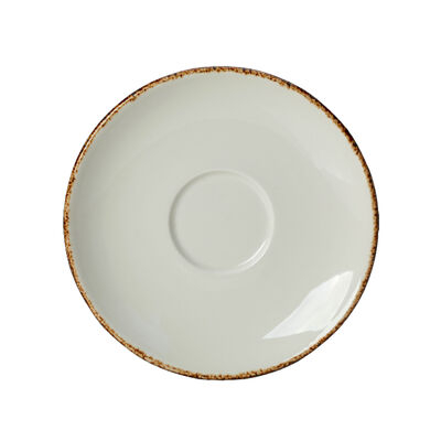 Brown Dapple Liv Saucer 15.25cm (6")