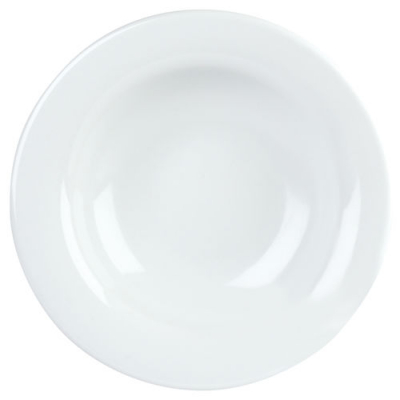 Porcelite Banquet Winged Pasta Plate 25cm/10" 48cl/17oz