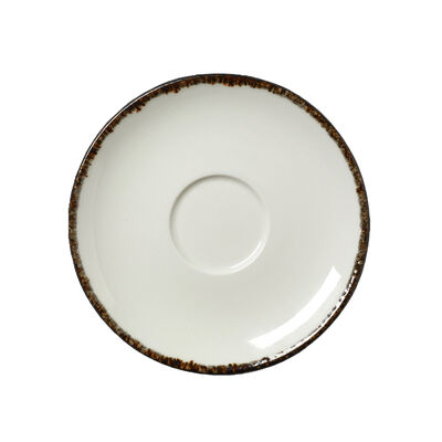Charcoal Dapple Liv Saucer 15.25cm (6")