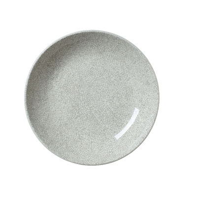 Ink Crackle Grey Coupe Bowl 21.6cm 83.5cl (8 1/2Inch 29 2/5oz)