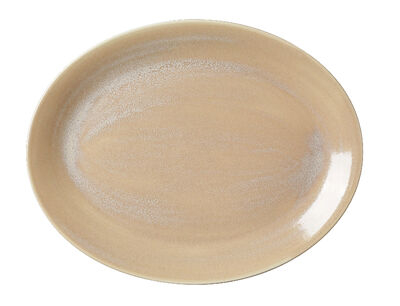 Revolution Sandstone Oval Coupe Plate 34.25cm (13 1/2Inch)