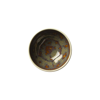 Aurora Vesuvius Amber Bowl 11cm 34cl (4 1/2Inch 12oz)