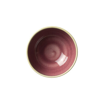 Aurora Vesuvius Rose Quartz Bowl 11cm 34cl (4 1/2Inch 12oz)