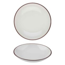 Modest Brown Coupe Bowl 30cm / 11.75Inch