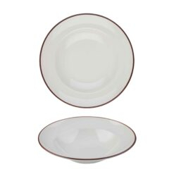 Modest Brown Pasta Plate 28cm / 11Inch 560ml / 19.75oz