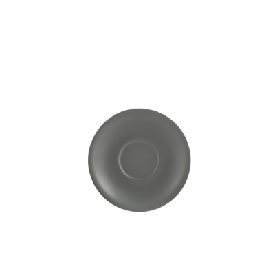 Porcelain Matt Grey Saucer 12cm/ 4.75"