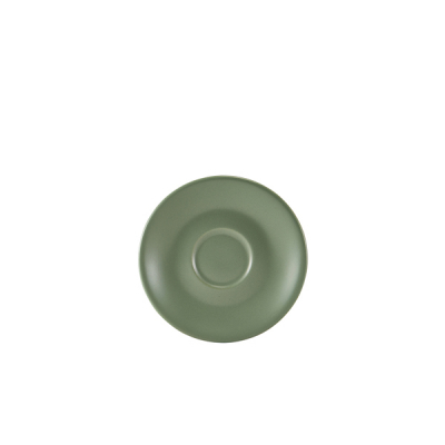 Porcelain Matt Sage Saucer 12cm/ 4.75"