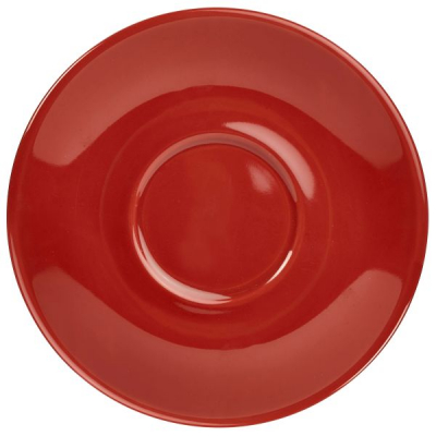 Porcelain Red Saucer 12cm/ 4.75Inch
