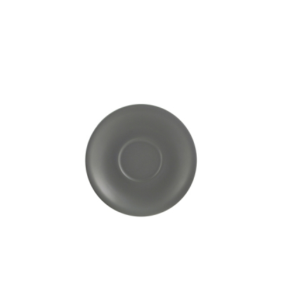 Porcelain Matt Grey Saucer 13.5cm/ 5.25Inch