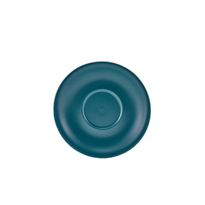 Porcelain Matt Teal Saucer 16cm/ 6.25Inch