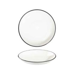 Modest Black Coupe Bowl 25cm / 9.75" 1140ml / 40oz
