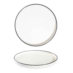 Modest Black Signature Plate 25.5cm / 10Inch