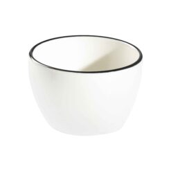 Modest Black Sugar Bowl 9.7cm / 3.75" 230ml / 8oz