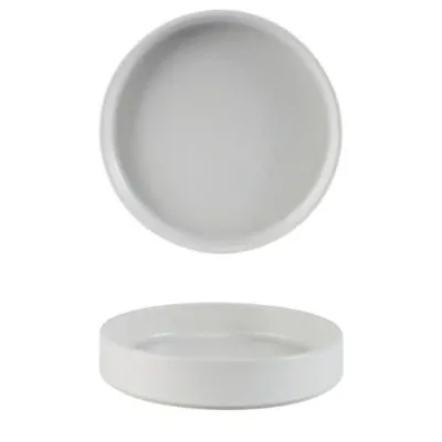 Rustico Premium Stoneware Ivory Deep Walled Plate 23cm/9"