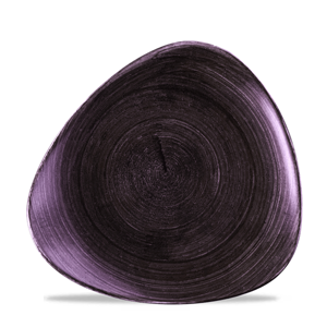Stonecast Patina Deep Purple Lotus Plate 10Inch