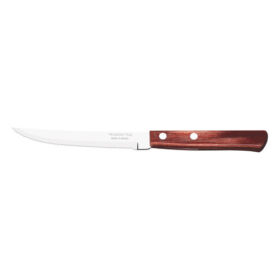 Tramontina Polywood Steak Knife Red 5Inch x12