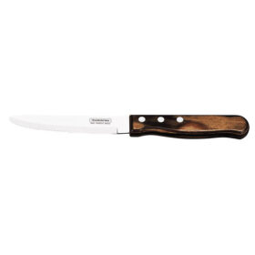 Tramontina Polywood Jumbo Steak Knife Rounded Tip Black x12