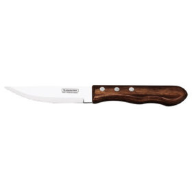 Tramontina Polywood Jumbo Steak Knife Pointed Tip Black x12