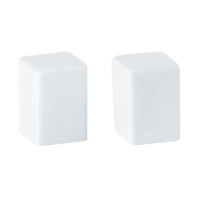 Porcelite Square Pepper Pot 5.5x3.5cm/2.25x1.25"
