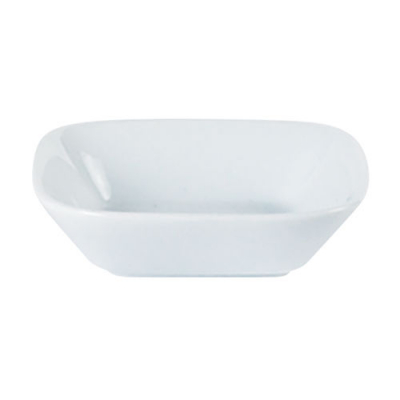 Porcelite Square Dipper Dish 7.5cm/3"