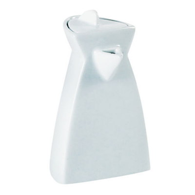 Porcelite Triangular Oil/Vinegar Jar 9cm/3.5Inch 14cl/5oz
