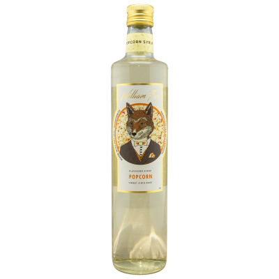 William Fox Premuim Popcorn Syrup 75cl
