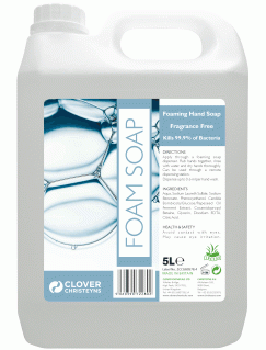 Anti-Bacterial Foam Soap (Fragrance Free) 5L
