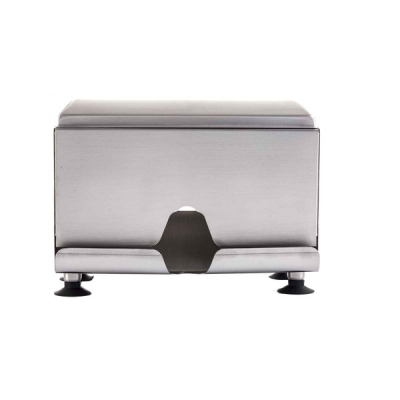 Two Sided Straw Dispenser Stainless Steel24.5x18x18.5cm