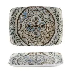 Academy Fusion Mosaic Rectangular Platter 27x20cm/10x7"