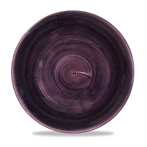 Stonecast Patina Deep Purple Evolve Coupe Plate 11.25Inch