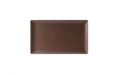 Purity Pearls Copper Rectangular Platter 34x20cm