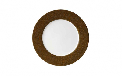 Purity Pearls Gold Rimmed Plate 32cm [12.6"]