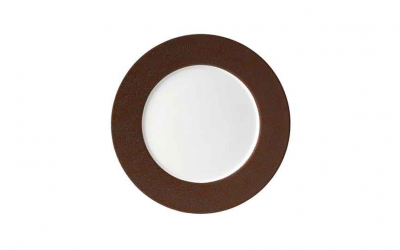 Purity Pearls Copper Rimmed Plate 32cm [12.6Inch]