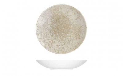 Sandstone Beige Deep Bowl 30.2cm [11.9Inch]
