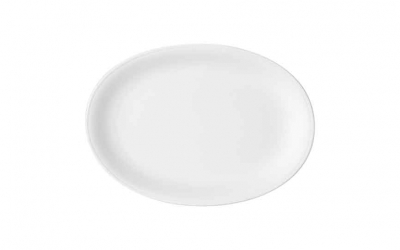 Smart Oval Rimmed Plate 12.5Inch/32cm