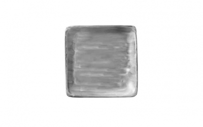 Modern Rustic Ceramica Grey Square Plate 15cm [5.9"]
