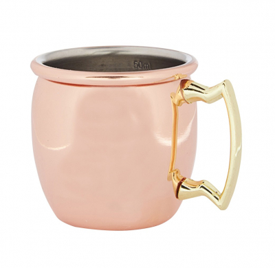 Jigger Mug Curved Copper 25/50ml
