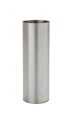 Thimble Measure Stainless Steel 250ml CE
