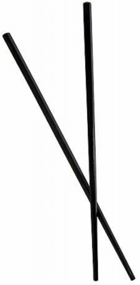 Chopstick Melamine Black x100