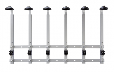 Wall 6 Bottle Rack - Bagged