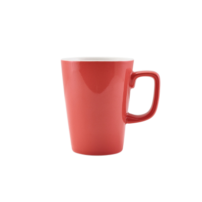 Porcelain Coral Latte Mug 34cl/ 12oz