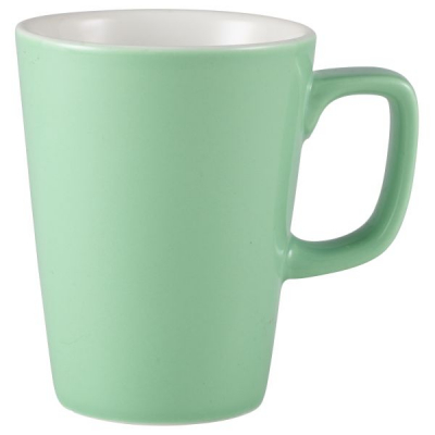 Porcelain Green Latte Mug 34cl/ 12oz