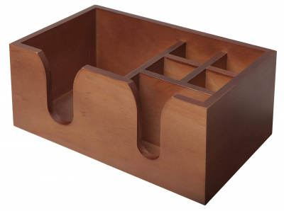 Bar Caddy Solid Wood 