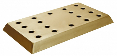 Drip Tray Brass Effect 16x8.75Inch