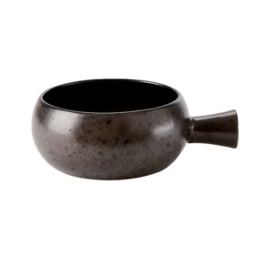 Ironstone Handled Bowl 16 cm