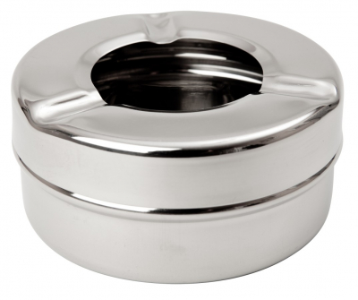 Ashtray Windproof Stainless Steel 3.5Inch