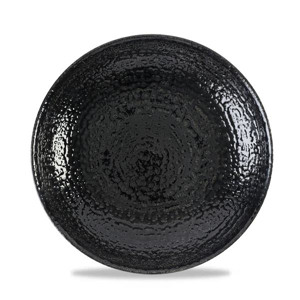 Homespun Chroma Black Evolve Coupe Plate 8.67Inch