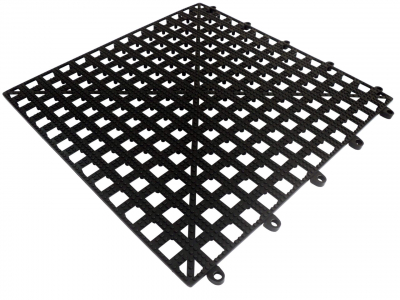 Bar Shelf Tile Black 300 x 300mm